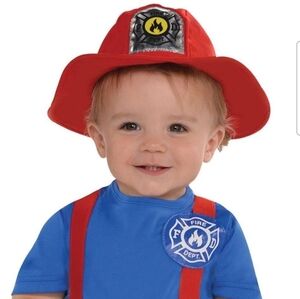Baby 1st Fireman Costume